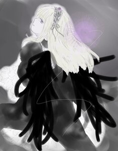 Rating: Safe Score: 0 Tags: 1girl bangs black_dress black_wings closed_mouth dress feathered_wings frilled_dress frills grey_background hairband image lolita_hairband long_hair long_sleeves profile solo suigintou very_long_hair wings User: admin