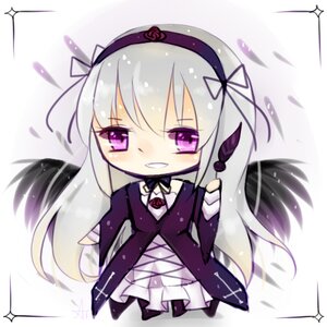 Rating: Safe Score: 0 Tags: 1girl akemi_homura bangs black_wings blush chibi dress flower full_body grin hair_ribbon hairband image long_hair long_sleeves looking_at_viewer purple_eyes rain ribbon smile solo sparkle suigintou very_long_hair User: admin