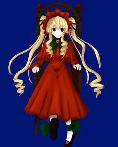 Rating: Safe Score: 0 Tags: 1girl blonde_hair blue_background blue_eyes blush bonnet bow bowtie dress drill_hair flower full_body green_bow image long_hair long_sleeves looking_at_viewer red_dress shinku shoes sidelocks simple_background solo standing suitcase twin_drills twintails very_long_hair User: admin