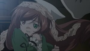 Rating: Safe Score: 0 Tags: brown_hair dress frills green_eyes hairband image long_hair long_sleeves multiple_girls solo suiseiseki User: admin