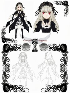 Rating: Safe Score: 0 Tags: 1girl character_sheet dress flower frills hairband image long_hair long_sleeves looking_at_viewer multiple_views red_eyes ribbon rose solo standing suigintou turnaround wings User: admin