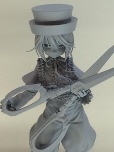 Rating: Safe Score: 0 Tags: 1girl bangs capelet closed_mouth doll frills hat long_sleeves looking_at_viewer monochrome neck_ribbon ribbon short_hair solo souseiseki standing top_hat User: admin