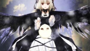 Rating: Safe Score: 0 Tags: 1girl black_ribbon blonde_hair choker dress frills hair_ribbon image long_sleeves looking_at_viewer red_eyes ribbon short_hair solo suigintou User: admin