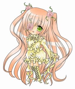 Rating: Safe Score: 0 Tags: 1girl blush boots cross-laced_footwear dress eyepatch flower frills full_body green_eyes hair_flower hair_ornament image kirakishou knee_boots long_hair pink_flower pink_rose rose smile solo striped thorns two_side_up vertical_stripes very_long_hair vines yellow_rose User: admin