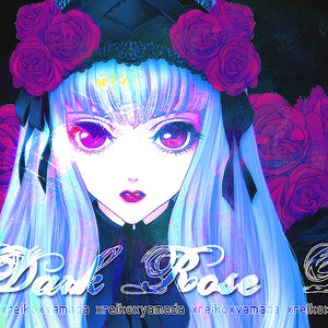 Rating: Safe Score: 0 Tags: 1girl album_cover character_name copyright_name english_text flower hat_flower image long_hair looking_at_viewer pink_flower pink_rose purple_rose red_flower red_rose rose solo suigintou thorns watermark User: admin