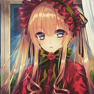 Rating: Safe Score: 0 Tags: 1girl bangs blonde_hair blue_eyes blush bow curtains eyebrows_visible_through_hair flower image indoors long_hair looking_at_viewer parted_lips red_flower red_rose ribbon rose shinku sidelocks solo upper_body User: admin