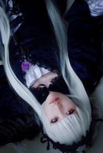 Rating: Safe Score: 0 Tags: 1girl bangs blunt_bangs closed_mouth dress frills gothic_lolita hairband lips lolita_fashion lolita_hairband long_hair looking_at_viewer red_eyes ribbon solo suigintou upper_body User: admin