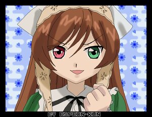 Rating: Safe Score: 0 Tags: 1girl black_border border brown_hair circle_cut green_eyes head_scarf heterochromia image letterboxed long_hair long_sleeves looking_at_viewer pillarboxed red_eyes smile solo suiseiseki windowboxed User: admin