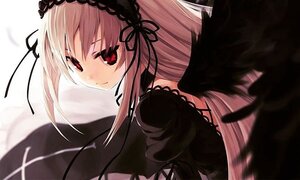 Rating: Safe Score: 0 Tags: 1girl bangs black_dress black_ribbon black_wings closed_mouth dress frills hairband image lolita_hairband long_hair long_sleeves looking_at_viewer puffy_sleeves red_eyes ribbon silver_hair smile solo suigintou upper_body wings User: admin