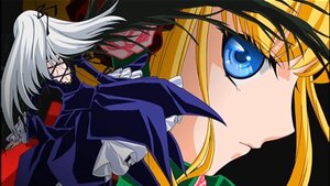 Rating: Safe Score: 0 Tags: 2girls artist_request backless_dress backless_outfit blonde_hair blue_eyes close-up dress frills hair_ribbon image long_hair long_sleeves multiple_girls pair ribbon rozen_maiden shinku silver_hair suigintou User: admin