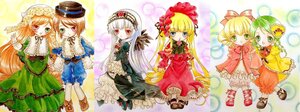 Rating: Safe Score: 0 Tags: 6+girls blonde_hair blue_eyes bow brown_hair dress frills green_eyes green_hair hair_ornament hairband hat heterochromia hina_ichigo image kanaria long_hair multiple multiple_girls pink_bow red_dress red_eyes ribbon shinku siblings silver_hair sisters smile souseiseki suigintou suiseiseki tagme twintails very_long_hair User: admin