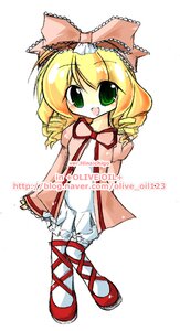 Rating: Safe Score: 0 Tags: 1girl :d blonde_hair bloomers blush bow dress drill_hair frills full_body green_eyes hina_ichigo hinaichigo image long_sleeves looking_at_viewer open_mouth pink_bow red_footwear ribbon shoes simple_background smile solo standing underwear web_address white_background white_bloomers User: admin