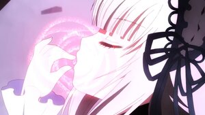 Rating: Safe Score: 0 Tags: 1girl blush close-up closed_eyes frills from_side hair_ribbon image profile ribbon solo suigintou User: admin