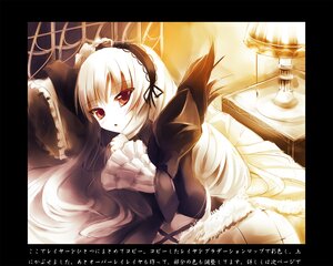 Rating: Safe Score: 0 Tags: 1girl black_border circle_cut dress frills hairband image letterboxed long_hair long_sleeves looking_at_viewer pillarboxed red_eyes ribbon silver_hair solo suigintou very_long_hair wings User: admin