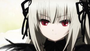 Rating: Safe Score: 3 Tags: 1girl bangs black_dress black_ribbon black_wings closed_mouth dress eyebrows_visible_through_hair hair_ribbon image long_hair looking_at_viewer red_eyes ribbon silver_hair solo suigintou white_background User: admin