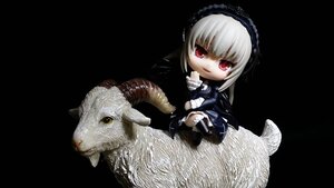 Rating: Safe Score: 0 Tags: 1girl animated animated_gif doll dress frills hairband hat heterochromia long_sleeves looking_at_viewer lowres neta red_eyes rozen_maiden shorts smile solo souseiseki suigintou what User: admin