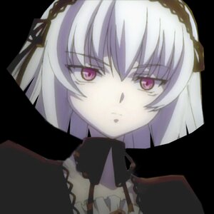 Rating: Safe Score: 0 Tags: 1girl bangs closed_mouth detached_collar dress eyebrows_visible_through_hair frills hairband image lolita_hairband long_hair looking_at_viewer parted_lips pink_eyes rose silver_hair simple_background solo suigintou User: admin