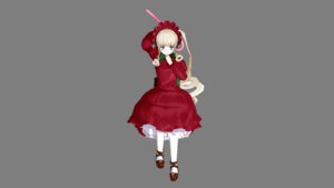 Rating: Safe Score: 0 Tags: 1girl blonde_hair blue_eyes bow dress flower full_body image long_sleeves looking_at_viewer red_dress shinku shoes solo standing transparent_background white_legwear User: admin