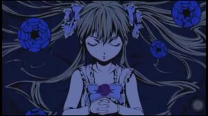 Rating: Safe Score: 0 Tags: 1girl blue_flower blue_rose blurry closed_eyes depth_of_field dress flower hair_ribbon hands_clasped image interlocked_fingers letterboxed long_hair own_hands_together ribbon rose shinku sleeveless sleeveless_dress solo twintails very_long_hair User: admin