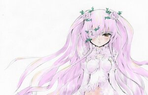 Rating: Safe Score: 0 Tags: 1girl blush breasts dress flower hair_flower image kirakishou long_hair pink_hair solo very_long_hair vines yellow_eyes User: admin