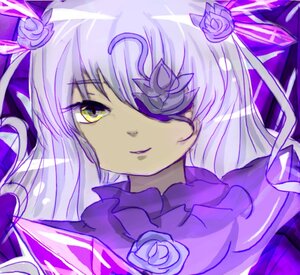 Rating: Safe Score: 0 Tags: 1girl barasuishou black_rose blue_flower blue_rose closed_mouth flower hair_flower hair_ornament hair_ribbon image long_hair looking_at_viewer pink_flower pink_rose purple_dress purple_flower purple_rose red_flower red_rose ribbon rose smile solo white_rose yellow_eyes User: admin