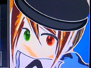 Rating: Safe Score: 0 Tags: 1girl face hat image looking_at_viewer red_eyes solo souseiseki traditional_media User: admin