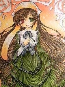 Rating: Safe Score: 0 Tags: 1girl :d brown_hair dress frills green_dress green_eyes heterochromia image long_hair long_sleeves looking_at_viewer open_mouth red_eyes smile solo suiseiseki very_long_hair User: admin