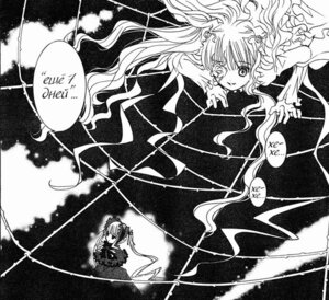 Rating: Safe Score: 0 Tags: 1girl 2girls cloud comic dress frills greyscale image kirakishou long_hair long_sleeves looking_at_viewer monochrome pair shinku sky very_long_hair User: admin