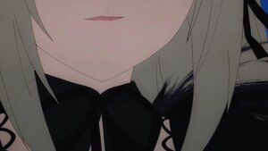 Rating: Safe Score: 0 Tags: 1girl black_ribbon close-up closed_mouth face head_out_of_frame image ribbon simple_background smile solo suigintou User: admin