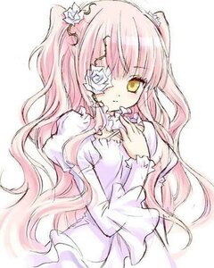 Rating: Safe Score: 0 Tags: 1girl dress expressionless eyepatch flower frills hair_flower hair_ornament image juliet_sleeves kirakishou long_hair long_sleeves looking_at_viewer pink_hair rose simple_background solo two_side_up ultimate_madoka wavy_hair white_background white_dress white_flower yellow_eyes User: admin