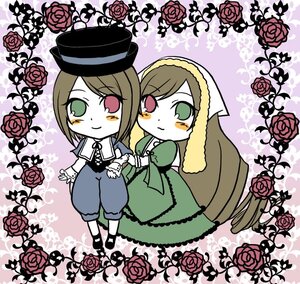 Rating: Safe Score: 0 Tags: 2girls black_rose blue_rose brown_hair chibi dress flower green_dress green_eyes green_flower hat heterochromia holding_hands ib_(ib) image long_hair multiple_girls orange_flower pair pink_flower pink_rose purple_flower purple_rose red_eyes red_flower red_rose rose rose_petals short_hair siblings sisters smile souseiseki suiseiseki thorns twins vines watering_can yellow_flower yellow_rose User: admin