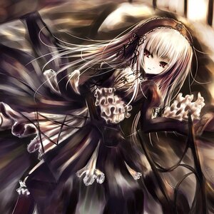 Rating: Safe Score: 0 Tags: 1girl auto_tagged dress frills hairband image lolita_hairband long_hair long_sleeves looking_at_viewer red_eyes ribbon rose solo suigintou very_long_hair wings User: admin