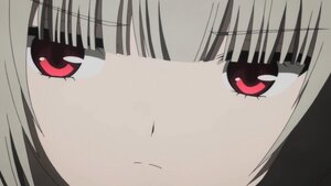 Rating: Safe Score: 3 Tags: 1girl bangs close-up eyebrows_visible_through_hair face image lips looking_at_viewer red_eyes simple_background solo suigintou User: admin