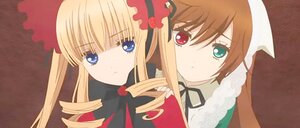 Rating: Safe Score: 0 Tags: 2girls blonde_hair blue_eyes brown_hair drill_hair heterochromia image long_hair looking_at_viewer multiple_girls pair red_eyes shinku suiseiseki twin_drills User: admin