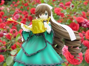 Rating: Safe Score: 0 Tags: 1girl blurry blurry_background blurry_foreground brown_hair depth_of_field doll dress drill_hair flower frills garden green_dress heterochromia long_hair long_sleeves looking_at_viewer red_eyes red_flower red_rose rose solo souseiseki suiseiseki twin_drills very_long_hair watering_can wide_sleeves User: admin