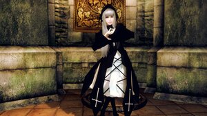 Rating: Safe Score: 0 Tags: 1girl auto_tagged brick_wall dress image long_sleeves pale_skin solo standing suigintou User: admin