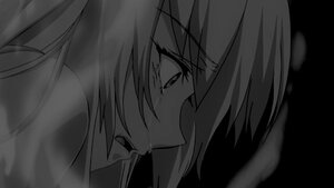 Rating: Safe Score: 0 Tags: 1girl black_background close-up eyebrows_visible_through_hair from_side greyscale image monochrome open_mouth profile short_hair simple_background solo suigintou User: admin