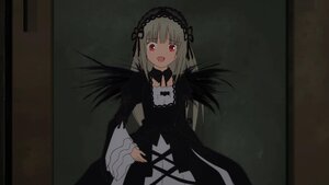 Rating: Safe Score: 0 Tags: 1girl :d black_dress black_ribbon black_wings detached_collar dress frills hairband image juliet_sleeves long_hair long_sleeves looking_at_viewer open_mouth puffy_sleeves red_eyes ribbon silver_hair smile solo suigintou wings User: admin