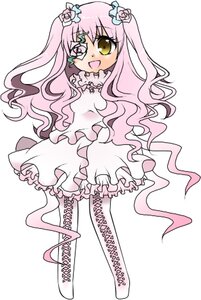 Rating: Safe Score: 0 Tags: 1girl :d blue_flower boots cross-laced_footwear dress flower frills full_body hair_flower hair_ornament image kirakishou long_hair long_sleeves open_mouth personification pink_hair rose smile solo standing striped two_side_up very_long_hair white_background white_footwear white_rose yellow_eyes User: admin