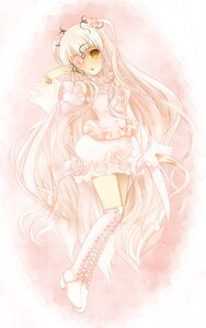Rating: Safe Score: 0 Tags: 1girl boots cross-laced_footwear detached_sleeves dress flower frills hair_ornament image kirakishou knee_boots long_hair pink_hair solo standing thigh_boots thighhighs very_long_hair white_footwear white_hair yellow_eyes User: admin