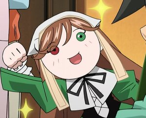 Rating: Safe Score: 0 Tags: 1girl :d auto_tagged brown_hair dress green_dress green_eyes head_scarf image long_hair long_sleeves neck_ribbon open_mouth ribbon smile solo sparkle suiseiseki User: admin