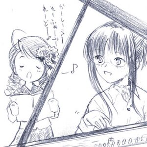 Rating: Safe Score: 0 Tags: 2girls ^o^ beamed_eighth_notes beamed_sixteenth_notes blush eighth_note flower hair_ornament image instrument kanaria kusabue_mitsu long_sleeves microphone monochrome multiple_girls music musical_note open_mouth playing_instrument quarter_note singing smile solo spoken_musical_note User: admin