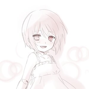 Rating: Safe Score: 0 Tags: 1girl :d bad_id bad_pixiv_id bangs bare_shoulders blush collarbone doll_joints dress eyebrows_visible_through_hair heterochromia ica image joints looking_at_viewer monochrome open_mouth rozen_maiden short_hair simple_background sketch smile solo souseiseki striped sundress teeth upper_body vertical_stripes white_background User: admin