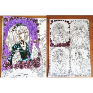 Rating: Safe Score: 0 Tags: dress flower frills hairband image jewelry lolita_hairband long_hair long_sleeves multiple multiple_girls ribbon rose suigintou tagme wings User: admin