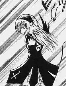 Rating: Safe Score: 0 Tags: 1girl akemi_homura akuma_homura black_wings dress elbow_gloves feathered_wings gloves greyscale image long_hair looking_at_viewer monochrome simple_background solo suigintou weapon wings User: admin