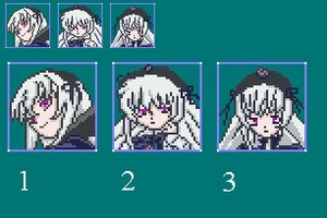 Rating: Safe Score: 0 Tags: 1girl bird blush cross dress feathers hairband hat image long_sleeves smile solo suigintou User: admin