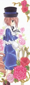 Rating: Safe Score: 0 Tags: 1girl blue_rose brown_hair dress flower frills hat image long_sleeves looking_at_viewer pink_flower pink_rose purple_flower purple_rose red_flower red_rose rose short_hair solo souseiseki thorns top_hat vines yellow_rose User: admin