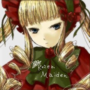 Rating: Safe Score: 0 Tags: 1girl auto_tagged bangs blonde_hair blue_eyes bow bowtie drill_hair flower hat image long_hair looking_at_viewer rose shinku simple_background solo User: admin