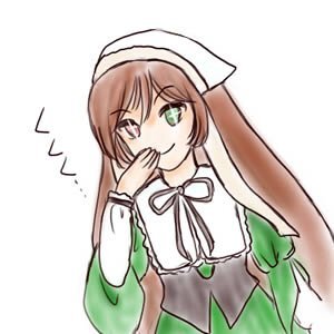 Rating: Safe Score: 0 Tags: 1girl bangs brown_hair dress green_dress green_eyes hat head_scarf heterochromia image long_hair long_sleeves looking_at_viewer simple_background smile solo suiseiseki very_long_hair white_background User: admin