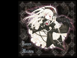 Rating: Safe Score: 0 Tags: 1girl black_dress black_wings dress flower frills hairband image letterboxed lolita_hairband long_hair long_sleeves looking_at_viewer red_eyes ribbon rose solo suigintou very_long_hair wings User: admin